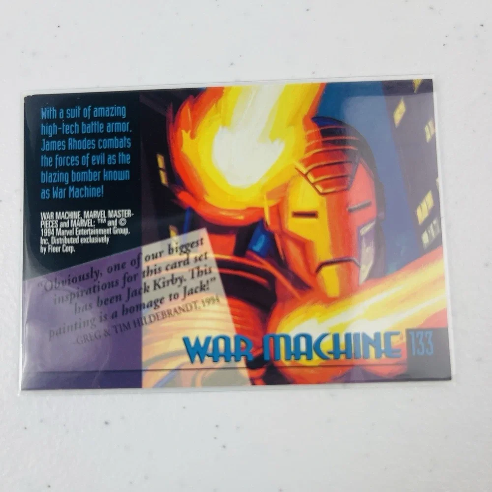 1994 Fleer Marvel Masterpieces Hildebrandt Brothers #133 War Machine